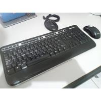 Usado, Kit Teclado E Mouse Microsoft Wireless Keyboard 1000 - Abnt2 comprar usado  Brasil 