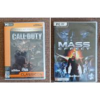 Lote De 2 Jogos Para Computador  Call Of Duty - Mass Effect comprar usado  Brasil 