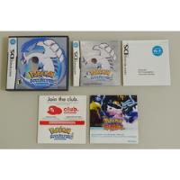 Pokémon Soul Silver Nds Caixa + Encarte + Manuais (sem Jogo) comprar usado  Brasil 