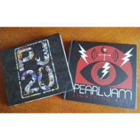 Cds Pearl Jam - Twenty & Lightning Bolt - Digibook  comprar usado  Brasil 