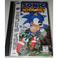 Sonic 3d Blast Americano Original Completo Sega Saturn, usado comprar usado  Brasil 