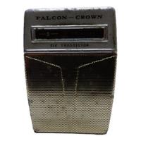 Radio Pilha Portátil Falcon Crown Retrô Anos 80 Não Funciona, usado comprar usado  Brasil 