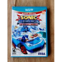Sonic All Stars Racing Transformed (mídia Física) - Wii U comprar usado  Brasil 