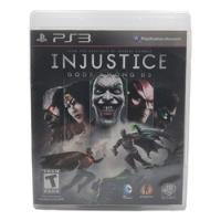 Game Injustice Gods Amongus Original Ps3 Físico  comprar usado  Brasil 