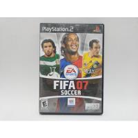Capa Fifa Soccer 07 Original Para Playstation 2 comprar usado  Brasil 