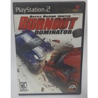 Burnout Dominator Original - Playstation 2 comprar usado  Brasil 