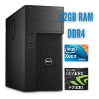 Usado, Workstation Dell Precision 3620-xeon E3-1245 32gb 240ssd W10 comprar usado  Brasil 