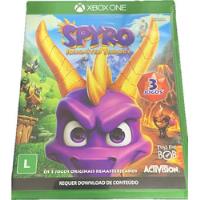 Jogo Spyro Reignited Trilogy Sem Dlc Dvd Xbox One Mídia, usado comprar usado  Brasil 