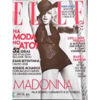 Revista Elle Madonna 2008 De Abril Pela Abril (2008) comprar usado  Brasil 
