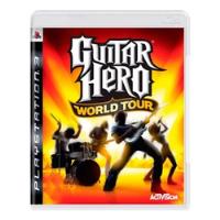 Jogo Guitar Hero World Tour Ps3 Físico Original (seminovo) comprar usado  Brasil 
