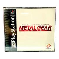 Metal Gear Solid Ps1 Playstation Americano Original Completo comprar usado  Brasil 