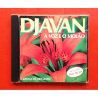 Cd Djavan - A Voz E O Violão - Incluindo Flor De Lis  , usado comprar usado  Brasil 