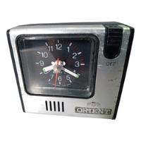 Relógio Despertador De Mesa Orient Antigo comprar usado  Brasil 
