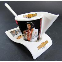 Usado, Xícara De Cafe Com Pires Elvis Presley Dreamland 209 Rrdeco comprar usado  Brasil 