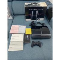 Playstation 3 Fat - Caixa Com Serial Batendo E Manual!!, usado comprar usado  Brasil 