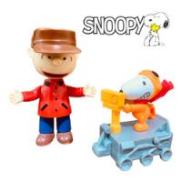 Boneco Charlie Brown + Boneco Snoopy, usado comprar usado  Brasil 