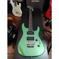 Usado, Guitarra Jackson Verde C/ Floyd! Caps Emg E Captação Ativa!  comprar usado  Brasil 