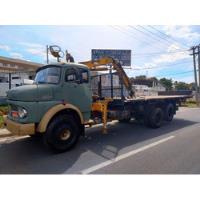 Caminhão Mb 1113 Truck Munck Madal 6100 Ton Carroceria  comprar usado  Brasil 