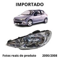 Farol Esquerdo Peugeot 206 2000 2001 2002 2003 2004 2008 242, usado comprar usado  Brasil 