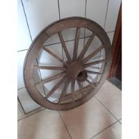 Roda De Carroça Antiga Grande comprar usado  Brasil 