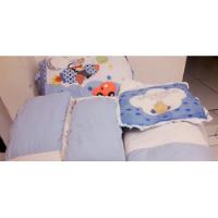 Usado, Kit Berço Completo Protetores Edredom Travesseiro Bebê Berço comprar usado  Brasil 