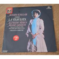 Lp Maria Callas Verdi La Traviata Karus Sereni Franco Ghione comprar usado  Brasil 