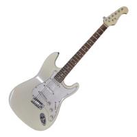 Guitarra Strato Eagle Branca Escudo Branco Usada comprar usado  Brasil 
