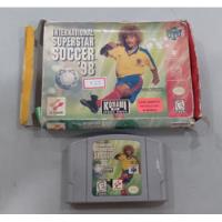 International Superstar Soccer 98 Nintendo 64 (com Label) comprar usado  Brasil 
