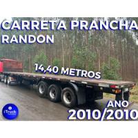 Carreta Randon 2010/2010 Prancha 14,40 M. C/ Pneus, usado comprar usado  Brasil 