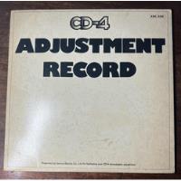 Cd-4 - Adjustment Record - Vinil 7, 45 Rpm, Made In Japan comprar usado  Brasil 