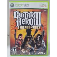 Guitar Hero 3 Legends Of Rock Xbox 360 Mídia Física comprar usado  Brasil 