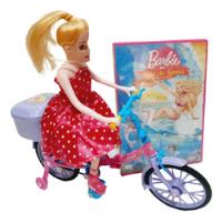Boneca Barbie Na Bicicleta À Pilha Mais Dvd Vida De Sereia  comprar usado  Brasil 