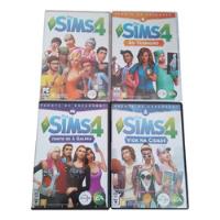 Kit The Sims 4 Base + 3 Expansões Cidade Galera Trabalho Pc comprar usado  Brasil 