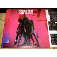 Lp Pearl Jam - Ten (1991) C/ Eddie Vedder + Encarte comprar usado  Brasil 