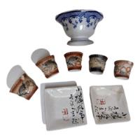 Mini Copos Japão Antigos Porcelana Casca De Ovo C/ Bicados comprar usado  Brasil 