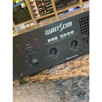 Potencia Amplificador Antigo Usado Wattsom Dbs2000 500w comprar usado  Brasil 