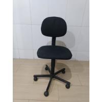 Cadeira Secretária Giratória De Tecido Preto - Elevador Ruim comprar usado  Brasil 