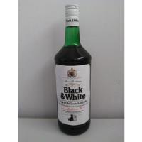 Whisky Black & White 1 Litro Dec 90 Lacrado comprar usado  Brasil 
