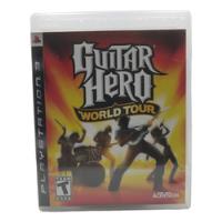 Game Guitar Hero World Tour Original Ps3 Mídia Física  comprar usado  Brasil 