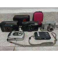 Lote 5 Câmeras Fotográficas No Estado Yashica Sony Benq comprar usado  Brasil 