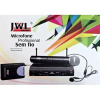 Microfone Profissional Sem Fio Jwl U-585h - Mão + Headset comprar usado  Brasil 