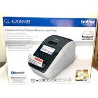 Impressora Térmica Etiquetas Brother Ql820nwb -wireless Top , usado comprar usado  Brasil 