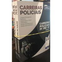 Livro Carreiras Policiais Pf, Prf, Pc - Volume I E Ii - Editora Alfacon [2019] comprar usado  Brasil 
