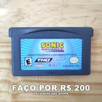 Sonic Advance 100% Original Gba Nintendo Game Boy Advance comprar usado  Brasil 