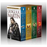 Livro A Game Of Thrones 4 - Book Boxed Set: A Game Of Thrones, A Clash Of Kings, A Storm Of Swords, And A Feast For Crows - George R. R. Martin [2011] comprar usado  Brasil 