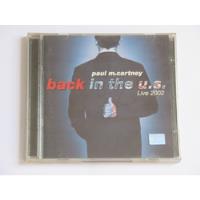 Paul Mccartney - Back In The Us Live 2002 (cd Duplo Usado) comprar usado  Brasil 