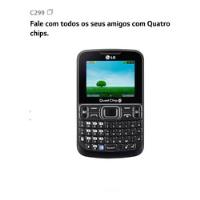 Celular LG Quad Chip C299 Nacional Envio Já  comprar usado  Brasil 