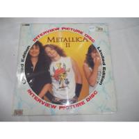 Lp Vinil - Metallica Ii - Interview Picture Disc comprar usado  Brasil 