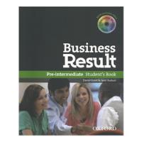 Business Result Pre-intermediate Student's Book Seminovo comprar usado  Brasil 