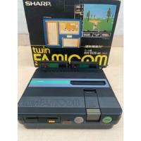 Video Game Sharp Twin Famicom Nes Disk Drive An-505 C/ Caixa comprar usado  Brasil 
